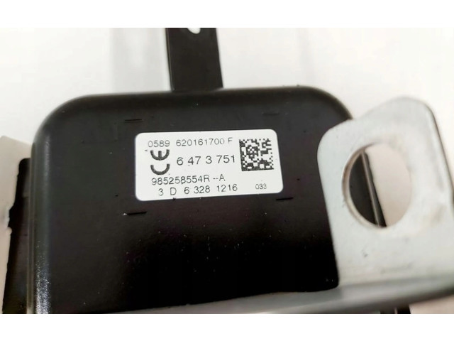 Подушка безопасности пассажира 985258554R Renault Clio IV