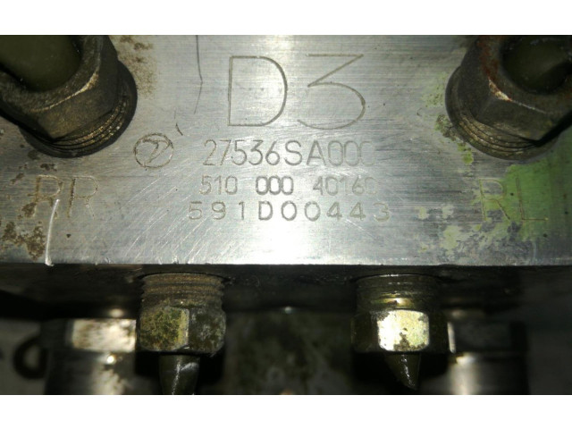 Блок АБС 27536SA000 Subaru Forester SG 2003 - 2005 года