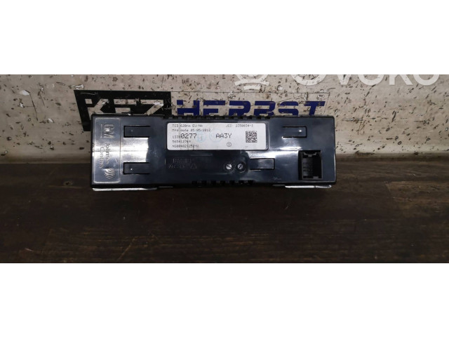 Дисплей 13390277, 13390277 Opel Meriva B