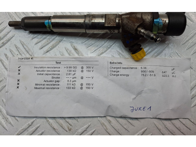 Vstřikovač H8201100113, 1660000Q1W   Nissan Juke I F15    K9K 