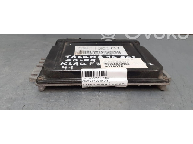 Блок управления двигателем Блок управления 96487150   Chevrolet Rezzo