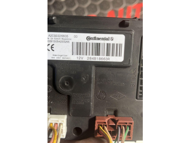 Блок управления 284B18663R, 284B18663R   Dacia Sandero