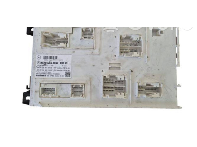 Блок комфорта A1569007702w, A1569011400   Mercedes-Benz GLA W156   