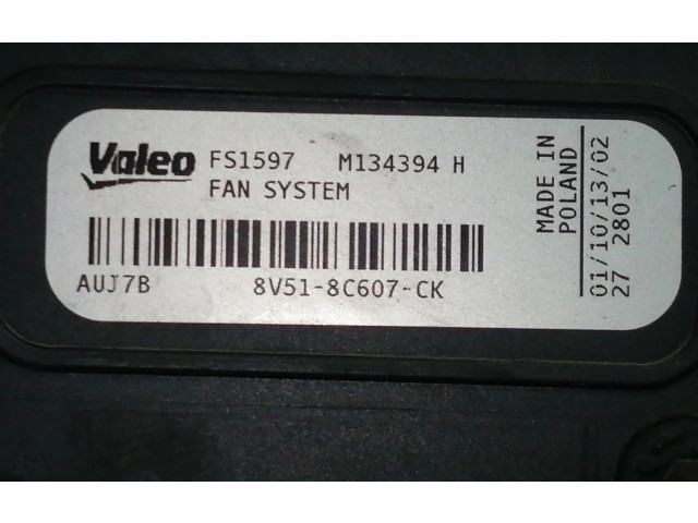 Вентилятор радиатора 8V518C607CK, FS1597 Ford B-MAX