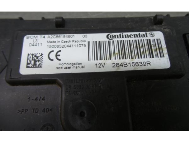 Блок комфорта 284B15639R, A2C86184601   Renault Clio IV   