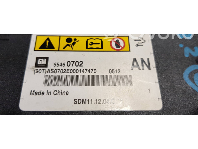 Блок подушек безопасности 95460702, 95460702   Chevrolet Captiva