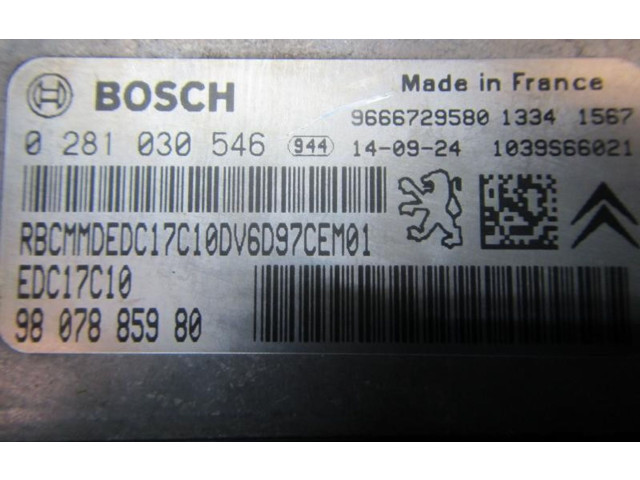 Блок управления двигателя    Peugeot Partner