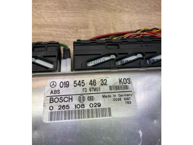 Блок управления АБС 0195454632, 0265108029   Mercedes-Benz C W202