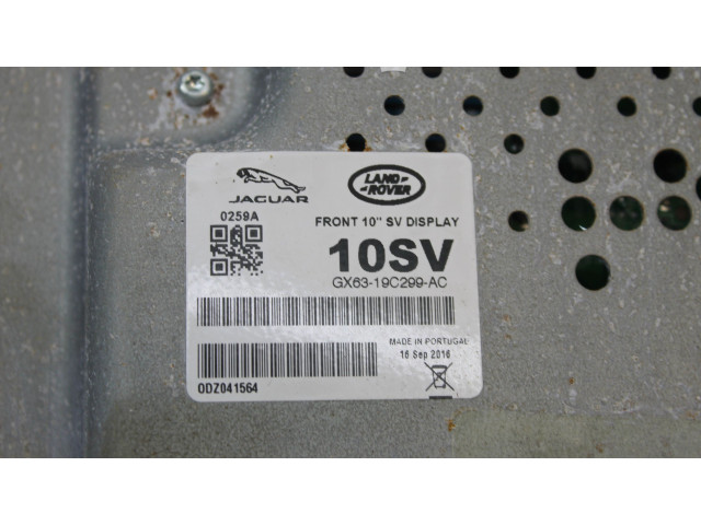 Дисплей GX6319C299AC Land Rover Range Rover Evoque L538