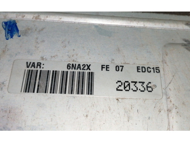 Блок управления двигателя 6NA2XFE07   Citroen Xsara