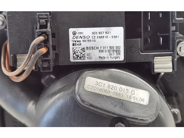 Вентилятор печки 3C0907521, F011500002 Volkswagen Golf SportWagen
