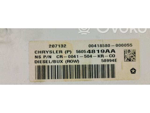 Панель приборов 56054819AA Fiat Freemont