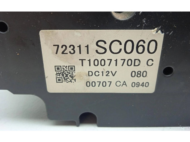 Блок управления климат-контролем 72311SC060, 72311SC060   Subaru Forester SH