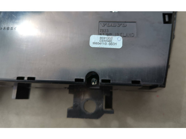 Блок управления кондиционера воздуха / климата/ печки (в салоне) 8691950, 7923   Volvo V70