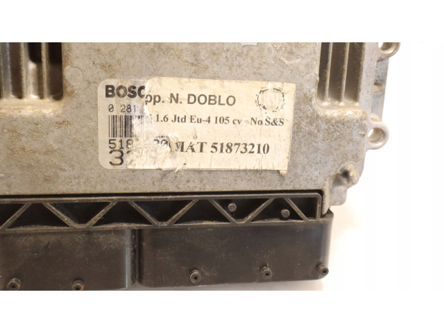 Блок управления двигателем ECU    Fiat Doblo