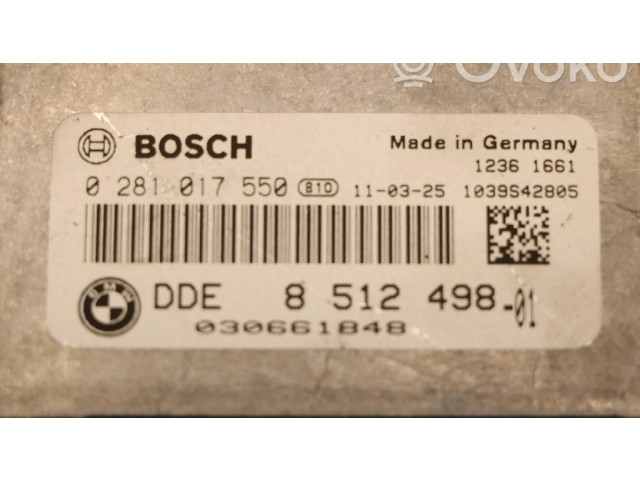 Řídící jednotka 0281017550 BMW X1 E84 2011