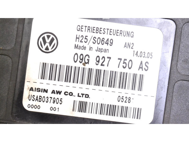 Блок управления двигателем Блок управления 09G927750AS Volkswagen Jetta VI