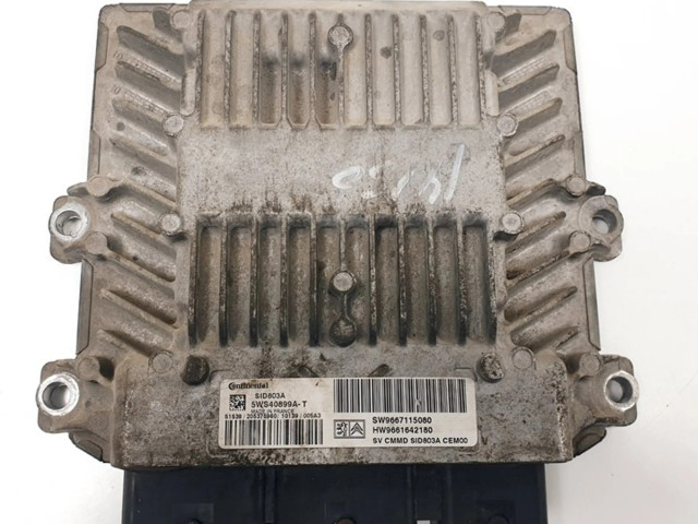 Řídící jednotka 5WS40899A, 9667115080 Fiat Scudo 2010