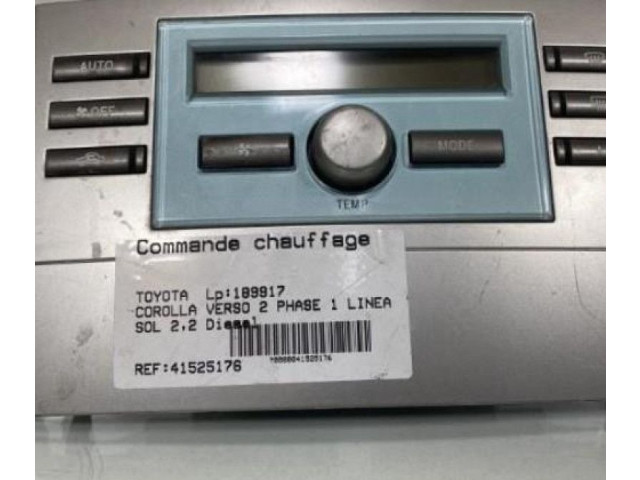 Блок управления климат-контролем 559020F010   Toyota Corolla Verso E121