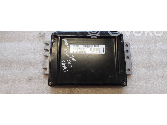 Блок управления двигателя S118245005B, P30614951 Volvo S40, V40