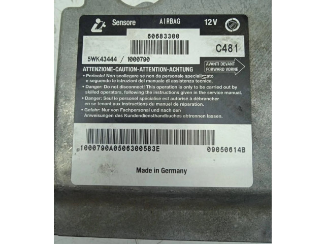 Блок подушек безопасности 5WK43444, CENTRALITAAIRBAG Alfa Romeo GT