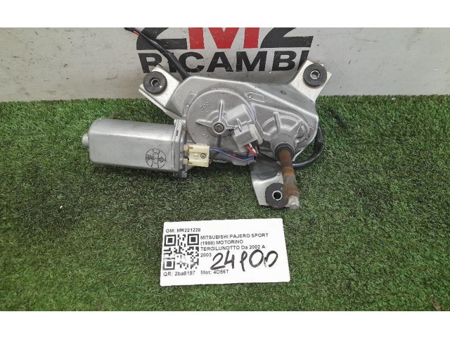 Двигатель стеклоочистителя заднего стекла Mitsubishi Pajero Sport I 1996 - 2008 года