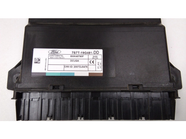 Блок комфорта 7S7T19G481DD, 5WK48790F Ford Galaxy