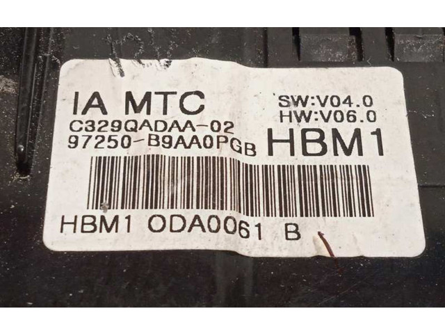 Модуль блока управления кондиционером 97250B9AA0PGB Hyundai i10