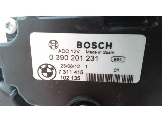 Моторчик заднего дворника 0390201231, 7311415    BMW 3 F30 F35 F31