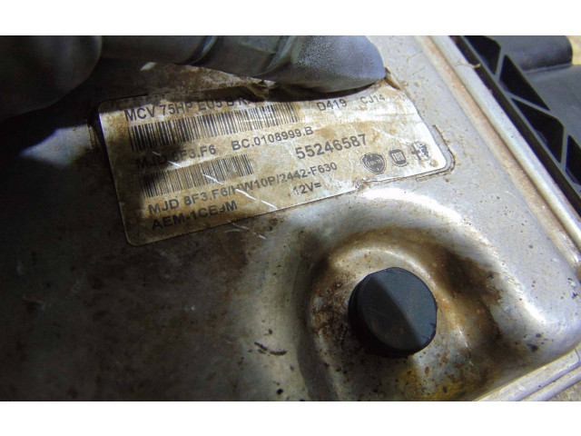 Блок управления двигателя 55246587, BCQ108999B Citroen Nemo