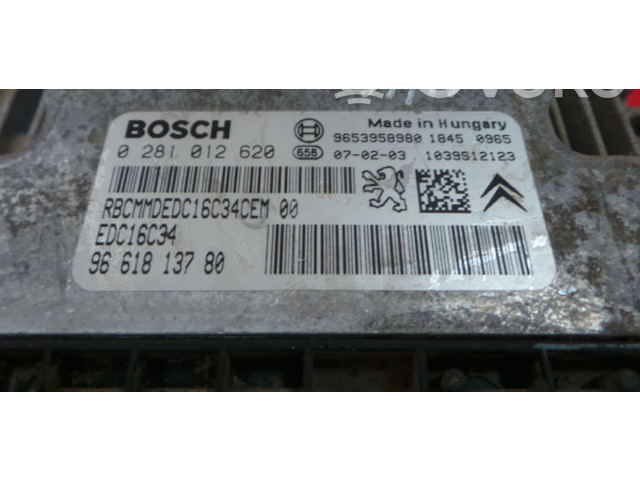 Řídící jednotka 0281010138, 9636255480 Citroen Berlingo 2000