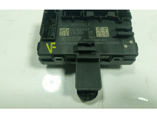 Блок управления 5Q4959592P, 5Q4959592   Cupra Leon