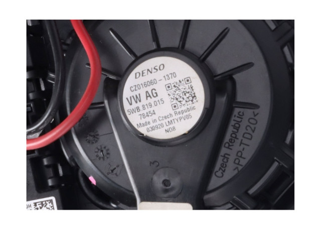 Вентилятор печки    5WB819015   Skoda Karoq