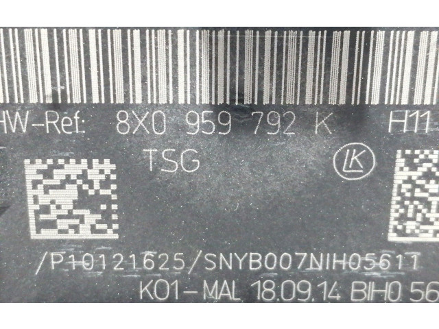 Блок управления 8X0959792K Audi A1