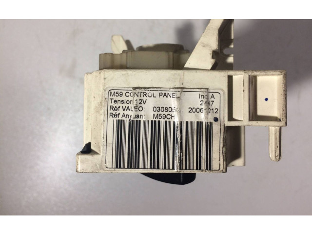 Блок управления климат-контролем 030805G, M59CH Citroen Berlingo