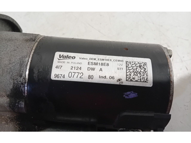 Стартер 9674077280 Peugeot 3008 II