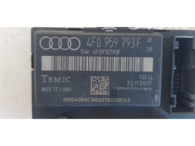 Блок управления 4F0959793F Audi A6 S6 C6 4F
