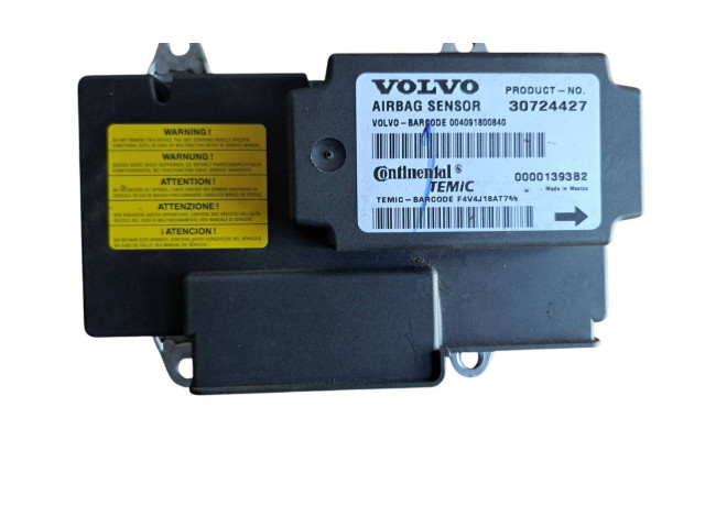 Блок подушек безопасности 30724427   Volvo V50