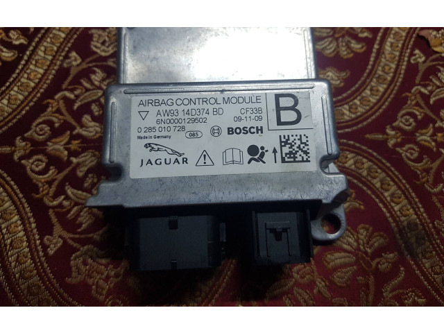 Блок подушек безопасности AW9314D374BD, 6N0000129502 Jaguar XJ X351