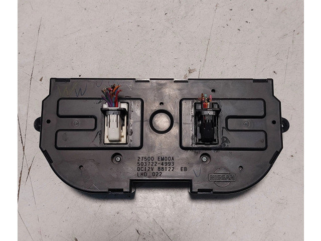 Блок управления климат-контролем 27500EM00A   Nissan Tiida C11