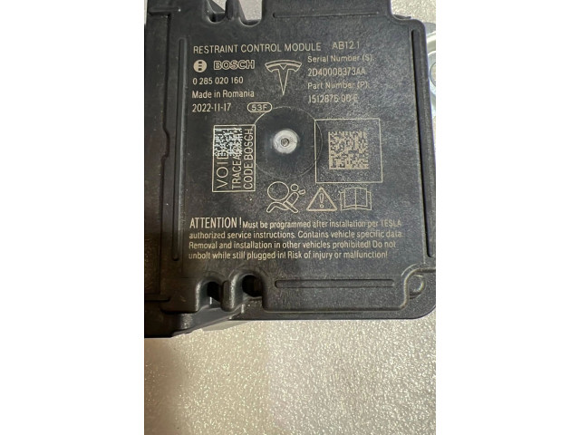 Комфортный модуль 1512876-00-E, 20221117 Tesla Model 3