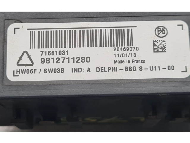 Блок комфорта 9812711280, 28469070 Citroen C4 II Picasso