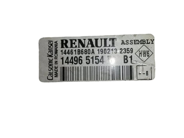 Интеркулер 144965154R, 144965154R Dacia Lodgy