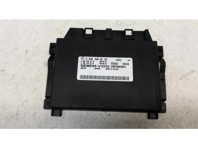 Блок управления коробкой передач A0355454232   Mercedes-Benz E W211