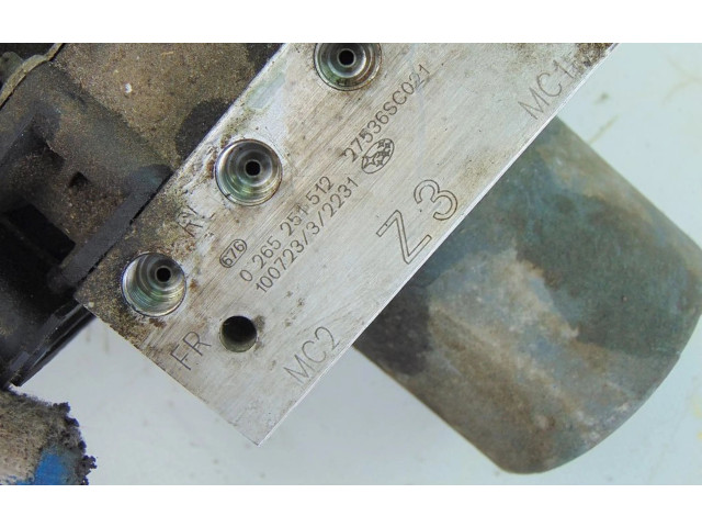 Блок АБС 0265951586 Subaru Forester SH 2008 - 2013 года