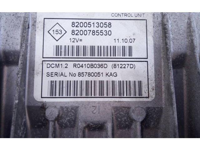 Блок управления двигателя 8200513058, 8200785530   Dacia Logan Pick-Up