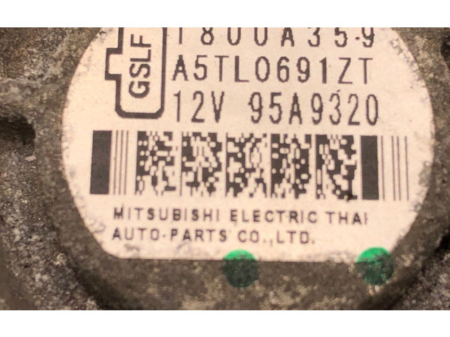 Генератор 1800A359   Mitsubishi Mirage VI G4 Attrage      