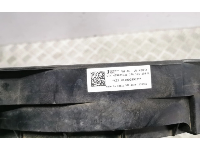 Диффузор Volkswagen ID.3  2019 -  года 1EA121203D      