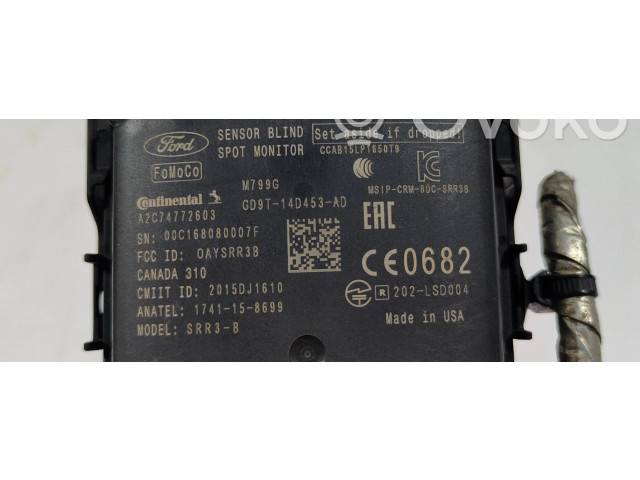 Датчик слепых зон GD9T-14D453-AD, A2C74772603   Lincoln Continental
