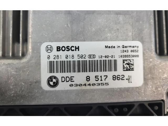 Блок управления двигателя 8517862   BMW X3 F25
